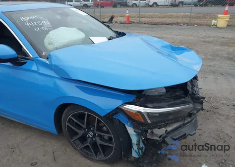 2022 Honda Civic Sport Touring from USA, damaged, VIN 19XFL1H83NE015074